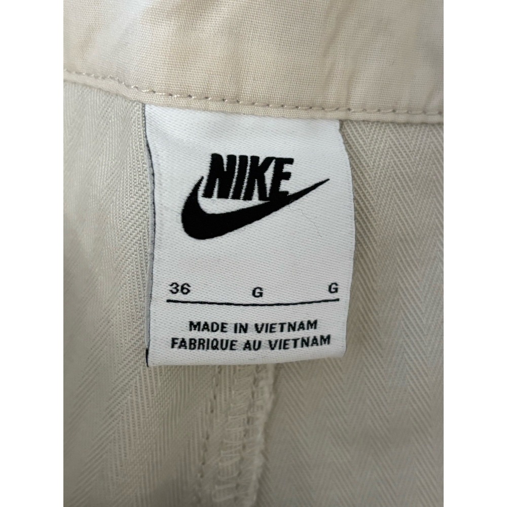 Nike Life Men's Fatigue Trousers Light‎ Orewood Brown FV5533-104 36 Baggy - Picture 2 of 10